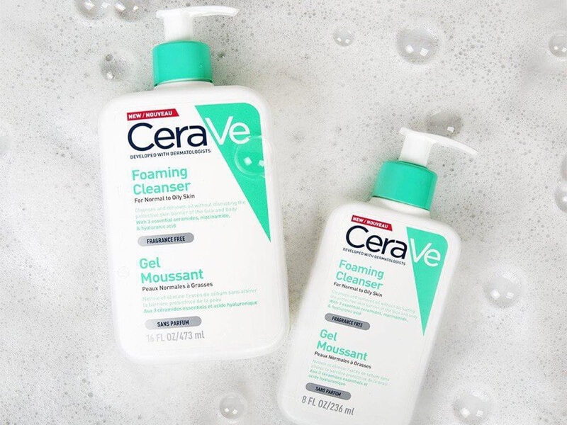 Sữa rửa mặt cho da dầu CeraVe Foaming Facial Cleanser